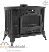 Piece wolnostojące - Kratki Piec wolnostojący KOZA K9 z turbiną TURBOFAN KOZA/K9/130/TF - miniaturka - grafika 1