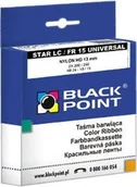 Taśmy do drukarek barwiące - Black Point BLACKPOINT Taśma barwiąca KBPST15 | Star LC 24-10/FR 15/LC 15/ZA 200 - miniaturka - grafika 1