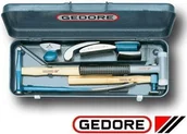 Narzędzia warsztatowe - Gedore Zestaw narzędzi do formowania blach, 8-częściowy, bez części zapasowych, (6459150) - miniaturka - grafika 1