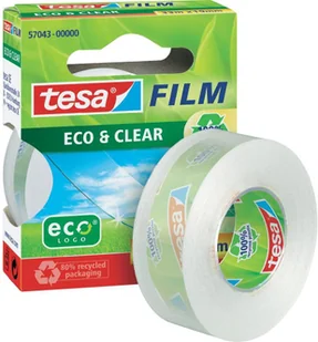 TESA Taśma samoprzylepna Tesafilm Eco & Clear DxS) 10 m x 15 mm 57035-00000-00 1 Rolka(ek) - Taśmy klejące TESA Taśma samoprzylepna Tesafilm Eco & Clear DxS) 10 m x 15 mm 57035-00000-00 1 Rolka(ek) - Taśmy klejące - miniaturka - grafika 1