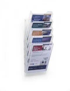 Durable Zestaw pięciu pojemników na ulotki COMBIBOXX A4 XL 858619 - Pudła i kartony archiwizacyjne - miniaturka - grafika 2