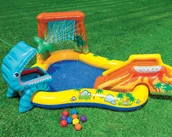 Pływanie - Intex Dinozaury ze zjeźdźalnią 57444 - miniaturka - grafika 1