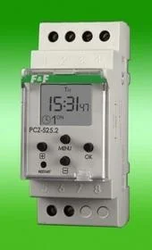 F&F Zegar sterujący programowalny - astronomiczny z programowalną przerwą nocną (jednokanałowy) PCZ-525 - Programatory czasowe - miniaturka - grafika 7