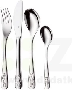 WMF zestaw 4cz. sztućców dla dzieci Safari stal - Sztućce dla dzieci - miniaturka - grafika 4