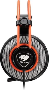Cougar Immersa 300H czarno-pomarańczowe - Słuchawki - miniaturka - grafika 3