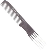 Grzebienie fryzjerskie - Hercules Sagemann Triumph Grzebień do stylizacji Master 257, antystatyczny, srebrny - miniaturka - grafika 1