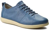 Półbuty damskie - Geox Półbuty D New Do A D724NA 00085 C4008 Denim skóra naturalna/licowa - miniaturka - grafika 1