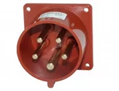 Osprzęt siłowy - Mennekes Wtyczka odbiornikowa tablicowa 32A/5p 6h IP44 1409 - miniaturka - grafika 1