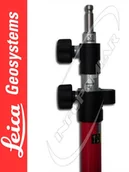 Sprzęt geodezyjny - Leica Tyczka pod lustro GLS112, 3,60m, aluminiowa - miniaturka - grafika 1