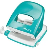 Dziurkacze - Esselte Dziurkacz duży metalowy LEITZ 30 kartek turkusowy ES095-13 - miniaturka - grafika 1