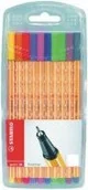 Cienkopisy - Stabilo CIENKOPIS 10 kolorów mix SH1012 - miniaturka - grafika 1