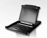 Przełączniki KVM - Aten KVM 16 LCD 17 +klawiatura + touchpad USB-PS/2 CL5716M-AT-AG - miniaturka - grafika 1