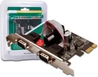 Adaptery i przejściówki - Digitus Kontroler PCI Express, 2x port szeregowy serial, 5 LGW (DS-30000) - miniaturka - grafika 1