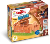 Klocki - Eitech Teifoc, Zagroda z konikiem, budowle z cegiełek, 39 elementów - miniaturka - grafika 1