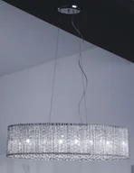 Lampy sufitowe - Italux Żyrandol KRYSZTAŁOWY dekoracyjna LAMPA wisząca DO salonu ANABELLA P0207-06E-F4QL IP20 crystal Chrom przezroczysty - miniaturka - grafika 1