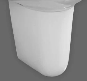 Roca Półpostument Madalena A337591000 - Postumenty i półpostumenty do umywalek - miniaturka - grafika 2