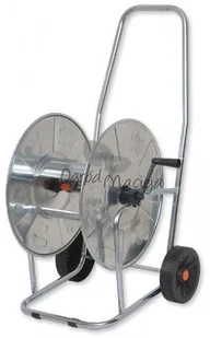 BRADAS Wózek na wąż ogrodowy Solid Zincato 3/4" - 90m AG3317 - Węże ogrodowe i zraszacze - miniaturka - grafika 2