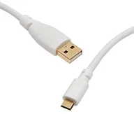 Kable USB - KabelDirekt Kable bezpośrednie 0,5 m kabel micro-USB 2.0, biały - miniaturka - grafika 1