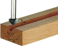 Frezy - Festool Frez do wpustów V, HW S8 D14/7/90° 490999 - miniaturka - grafika 1