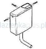 Spłuczki - Geberit Spłuczka natynkowa AP140 140.300.EP.1 140300EP1 - miniaturka - grafika 1