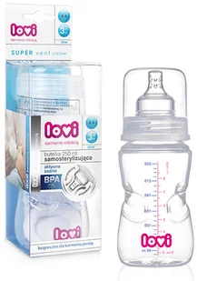 Lovi Butelka 21/571 samosterylizująca 250 ml - Butelki dla niemowląt - miniaturka - grafika 3