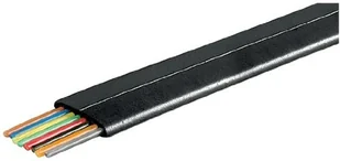 Wentronic 8-żyłowy telefoniczny kabel płaski 100 m szpula Czarny/Czarny 93308 - Kable Wentronic 8-żyłowy telefoniczny kabel płaski 100 m szpula Czarny/Czarny 93308 - Kable - miniaturka - grafika 1