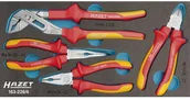 Kombinerki i obcęgi - Hazet Zestaw szczypiec dla elektryków atest VDE) 163-226/4 163-226/4 - miniaturka - grafika 1
