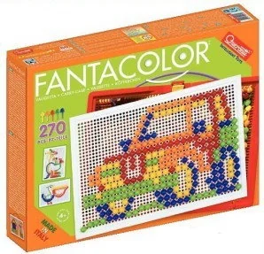 Quercetti Układanka duża walizka 270 el 0952, - Układanki dla dzieci - miniaturka - grafika 3