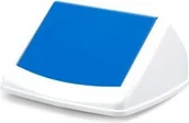 Pojemniki biurowe - Durable Pokrywa do pojemnika DURABIN FLIP-LID SQUARE 40 niebieska DU160-1 - miniaturka - grafika 1