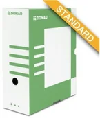 Pudła i kartony archiwizacyjne - Donau BIELLA Pudło archiwizacyjne 120 mm zielone DN310-4 - miniaturka - grafika 1