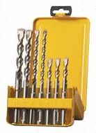 Wiertła - DeWalt zestaw 7 wierteł SDS-Plus EXTREME: 5,6x2, 8x2, 10, 12 mm DT9701 - miniaturka - grafika 1