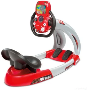 Smoby Symulator Jazdy V8 Kierownica z uchwytem na telefon - Zabawki interaktywne dla dzieci - miniaturka - grafika 6
