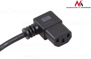Maclean Kabel zasilający MCTV-802 3-pin 1.5m wtyk EU - Kable komputerowe i do monitorów - miniaturka - grafika 2