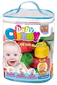 Klocki - Clementoni Baby Clemmy Woreczek 48 Klocków 6 m-cy 8882-uniw - miniaturka - grafika 1