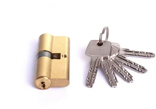 Abus Wkładka bębenkowa 35 / 35 klasa 2 mosiądz - Zamki i wkładki - miniaturka - grafika 2