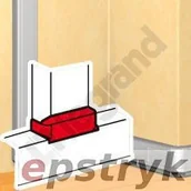 Kanały kablowe - Legrand DLP Alu Rozgałęzienie płaskie do Kanału 65x105mm, 011253, - miniaturka - grafika 1