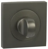 Szyldy i rozety - Domino ROZETA KWADRATOWA WC QUADRO TYTAN LAKIER Szyld QUADRO M8 WC - miniaturka - grafika 1