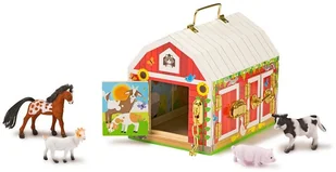 Melissa & Doug Drewniana Stodoła ze Zwierzętami Melissa and Doug 12564 - Figurki dla dzieci - miniaturka - grafika 5