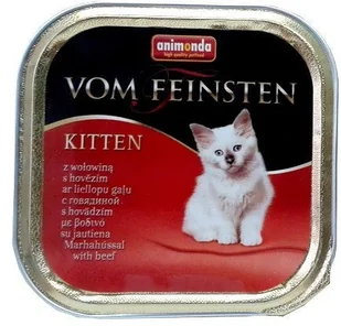 Animonda vom Feinsten Kitten, 6 x 100g - Z wołowiną - Mokra karma dla kotów - miniaturka - grafika 3