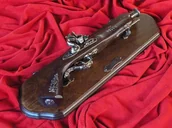 Repliki - broń - WŁOCHY TABLO DO EKSPOZYCJI DŁUŻSZYCH PISTOLETÓW - miniaturka - grafika 1