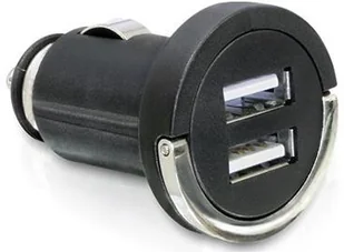 Navilock ŁADOWARKA ADAPTER NAPIĘCIA ZAPALNICZKA 12V/24V->USB X2 5V2.1A BLACK NAVILOCK - Ładowarki samochodowe - miniaturka - grafika 3