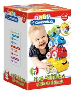 Clementoni Wieża z Autek 17111 - Zabawki interaktywne dla dzieci - miniaturka - grafika 3