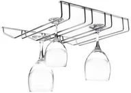 Pozostałe akcesoria barmańskie - Lacor Wieszaki na kieliszki LACOR 62263 (brak 1 rzędu) / chrom / 40 x 34 x 6 cm / 2 szt. 8414271622632 - miniaturka - grafika 1