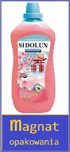 Sidolux PŁYN DO MYCIA PODŁÓG UNIWERSALNY KWIAT JAPOŃSKIEJ WIŚNI 1L 32648776 - Środki do podłóg i mebli - miniaturka - grafika 2