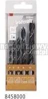 WOLFCRAFT Wiertło spiralne do drewna CV - zestaw 4-10mm, 5szt 8458000 - Wiertła - miniaturka - grafika 2