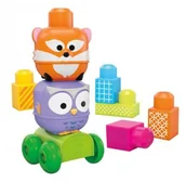 Klocki - Fisher Price Klocki Przyjaciele z dżungli: Lis i Sowa DLC11 CNG20 - miniaturka - grafika 1