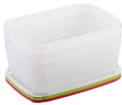 Pojemniki kuchenne - Tescoma Zdrowe pojemniki do zamrażarki PURITY 1.5 l, 3 szt. 891866 - miniaturka - grafika 1