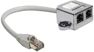 Delock Adapter Rozdzielacz LAN 1xRJ45/2xRJ45 Ethernet 65177 - Kable komputerowe i do monitorów - miniaturka - grafika 3