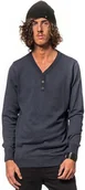 Swetry męskie - Horsefeathers VENTURE SWEATER (heather navy) - miniaturka - grafika 1