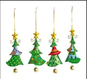 Ozdoby bożonarodzeniowe - Legler Metalowa dekoracja Choinki 5147 - miniaturka - grafika 1